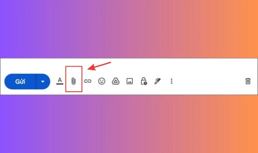 Cách đính kèm tệp ảnh khi gửi qua Gmail trên máy tính