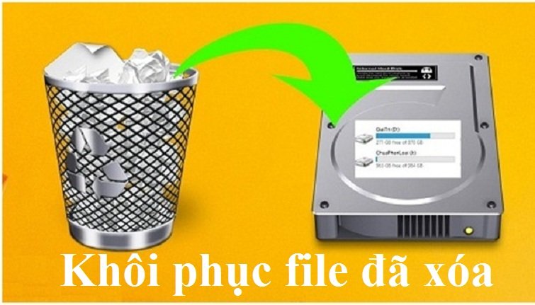 Kiểm tra xem file đã bị xóa hay chưa để tìm file bị mất trong máy tính