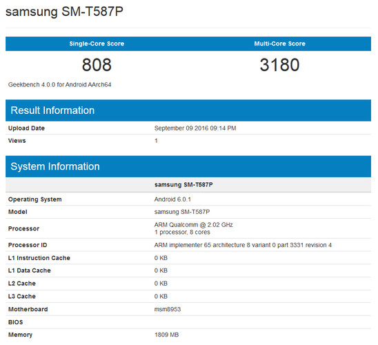 Ảnh minh họa máy tính bảng Samsung dòng Tab E