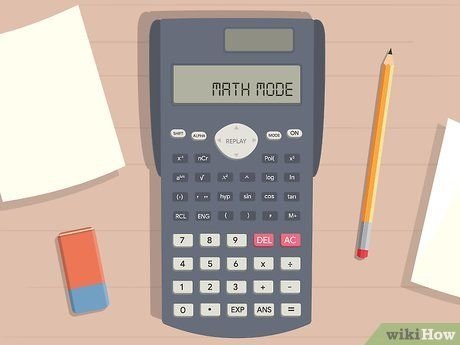 Cách viết phân số trên máy tính khoa học ở chế độ toán học
