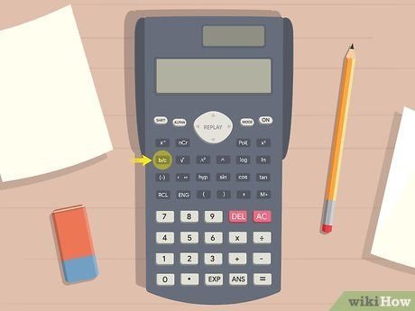 Hướng dẫn nhập phân số trên máy tính với nút x/y