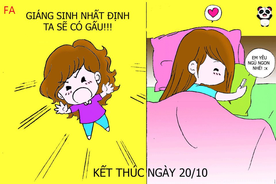 Ảnh nền máy tính ý nghĩa: Khoảnh khắc hài hước mừng 20-10