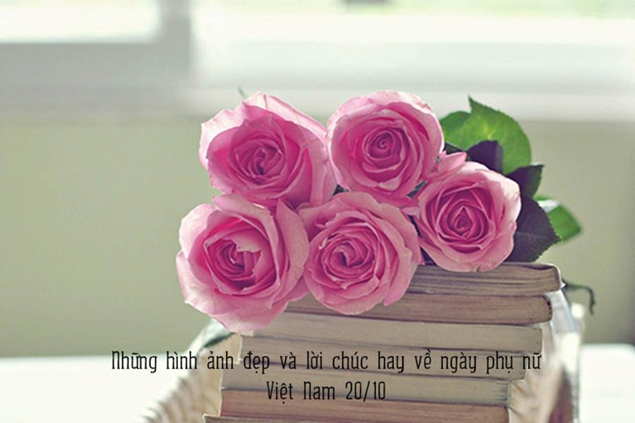 Ảnh nền máy tính ý nghĩa: Lời chúc 20-10 dành cho bạn gái