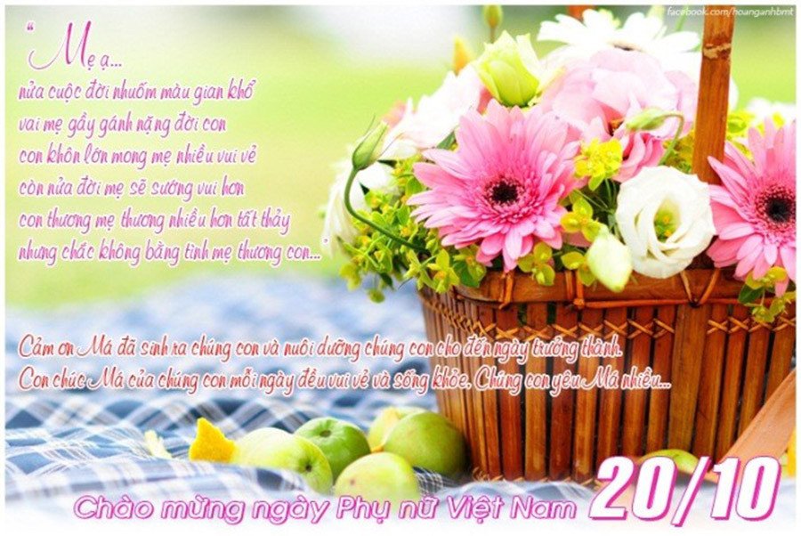 Ảnh nền máy tính ý nghĩa: Vẻ đẹp và thông điệp Ngày 20-10