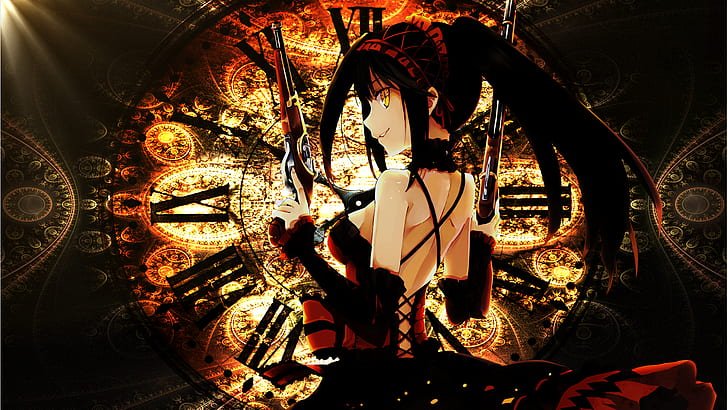 Hình nền đồng hồ cho máy tính: Khám phá thế giới Date A Live