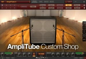 Phần mềm sáng tác nhạc trên máy tính AmpliTube Custom Shop