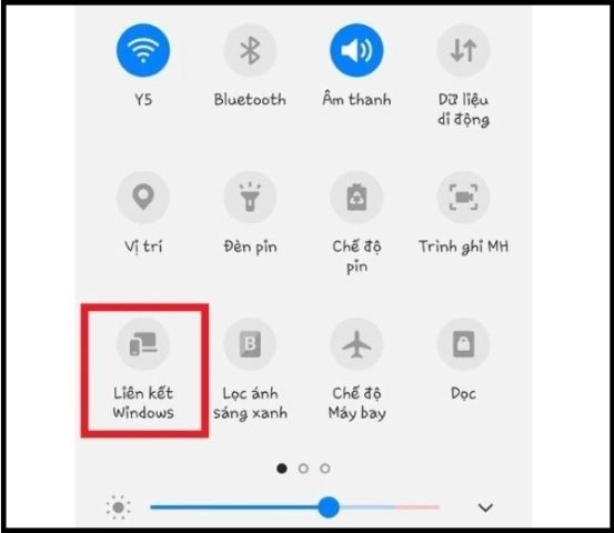 Kết nối điện thoại và máy tính với cùng một mạng Wifi để liên kết hai thiết bị qua Phone Link