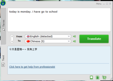 Phần mềm dịch giọng nói trên máy tính Babylon