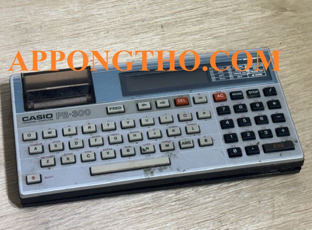 Cấu tạo bàn phím máy tính Casio bị mờ màn hình