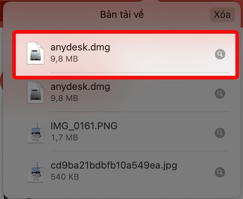 Bước 2 của quá trình cài đặt AnyDesk trên macOS