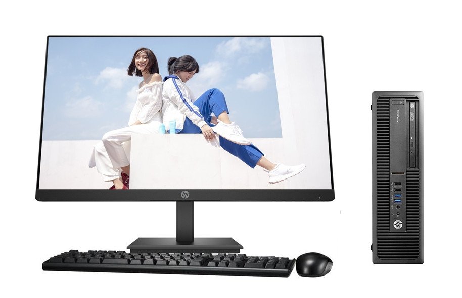 Các cổng kết nối phía sau của máy tính để bàn HP EliteDesk 800 G2 SFF