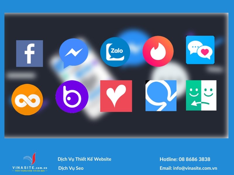 giao diện các phần mềm chat trên máy tính tiện lợi