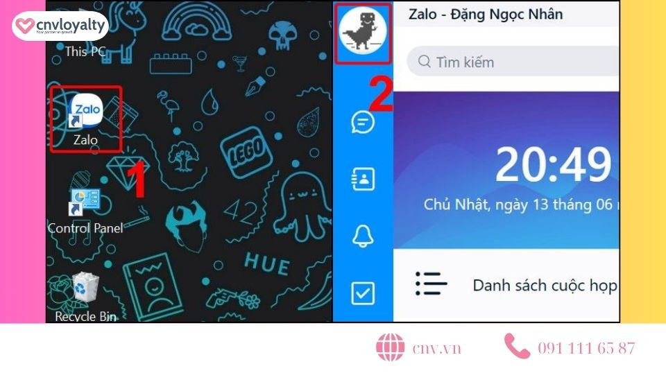 Hướng dẫn cách đổi ảnh đại diện Zalo trên máy tính nhanh chóng