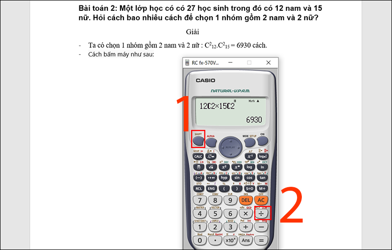 Bấm Máy Tính Xác Suất Thống Kê Hiệu Quả Nhất
