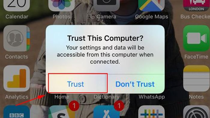 Kết nối máy ảnh và cho phép truy cập dữ liệu