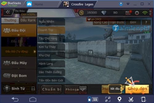 Chơi game Đột Kích trên máy tính: Tự động ghép trận đấu