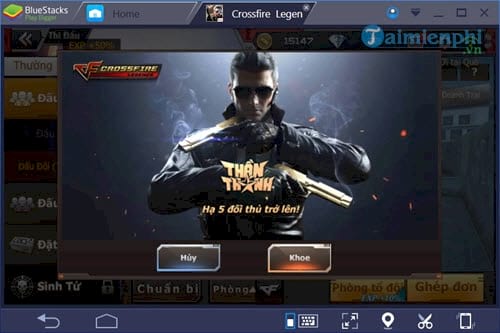 Chơi game Đột Kích trên máy tính: Chia sẻ thành tích sau trận đấu