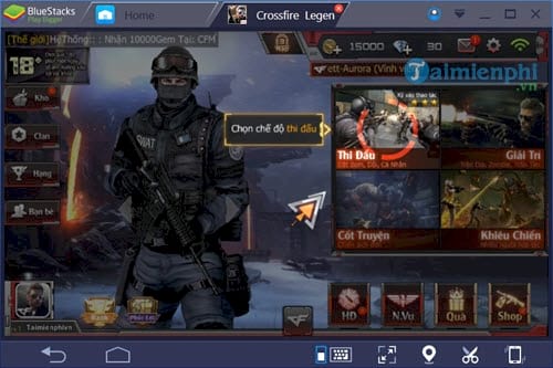 Chơi game Đột Kích trên máy tính: Các chế độ chơi chính trong Crossfire Legends