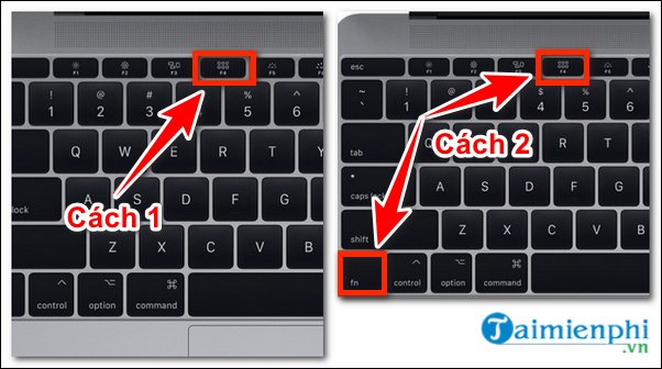 Mở ứng dụng Calculator trên Macbook qua Launchpad