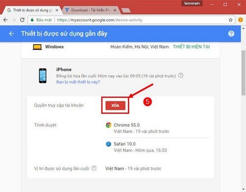 dang xuat google tu xa