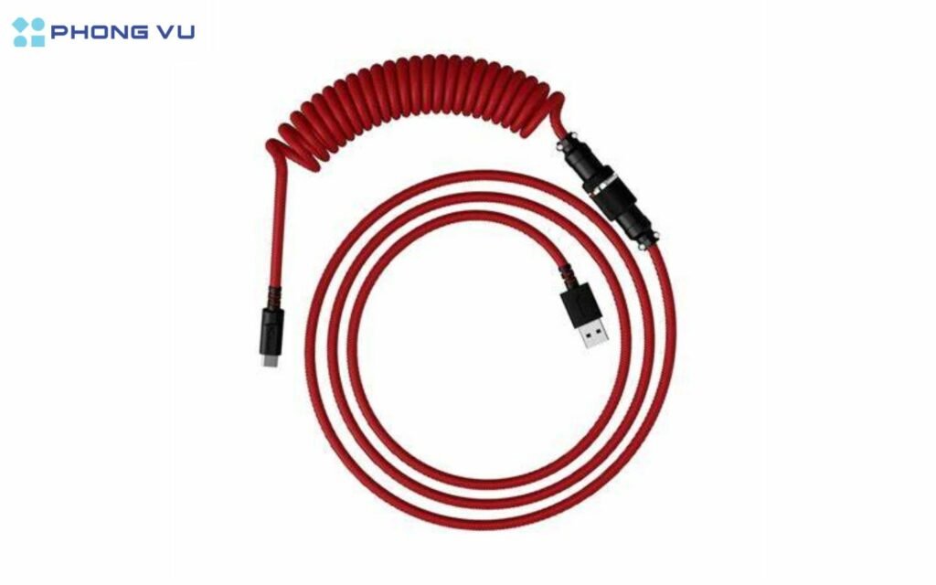 Sử dụng dây custom với màu sắc và chiều dài phù hợp để đi dây điện máy tính gọn và tăng tính thẩm mỹ