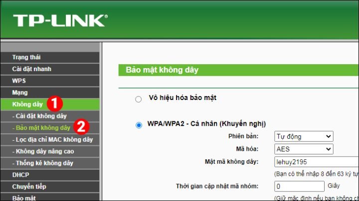 Cách Đổi Mật Khẩu WiFi TP-Link Bằng Máy Tính Chi Tiết