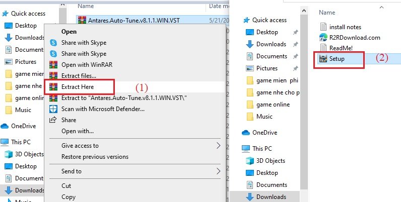 Cửa sổ khởi động cài đặt Auto-Tune trên máy tính