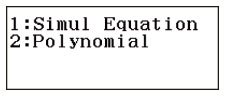 Cách thay đổi cài đặt kiểu hệ phương trình hiện tại trên Casio FX 580VNX