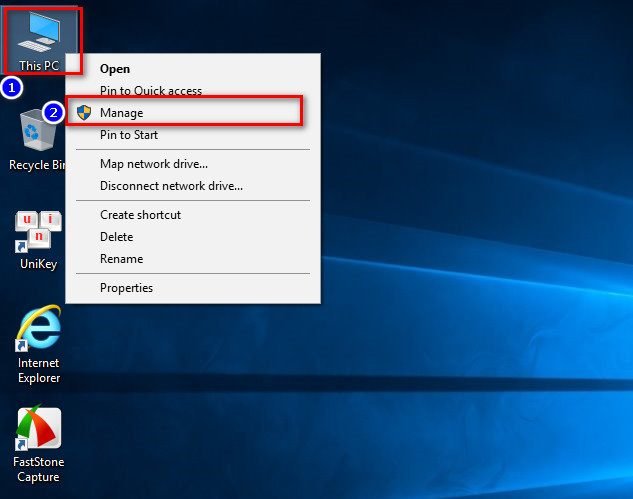 Cách kiểm tra chuẩn UEFI hay Legacy thông qua Disk Management