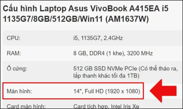Thông số màn hình máy tính: Hướng dẫn chi tiết từ A-Z