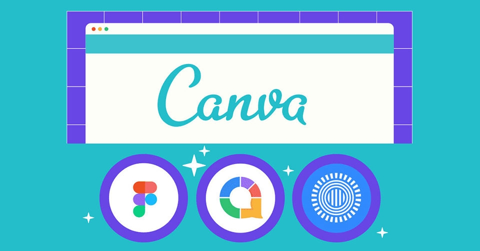 Giao diện Canva với các mẫu poster đa dạng, hỗ trợ cách làm poster trên máy tính dễ dàng.