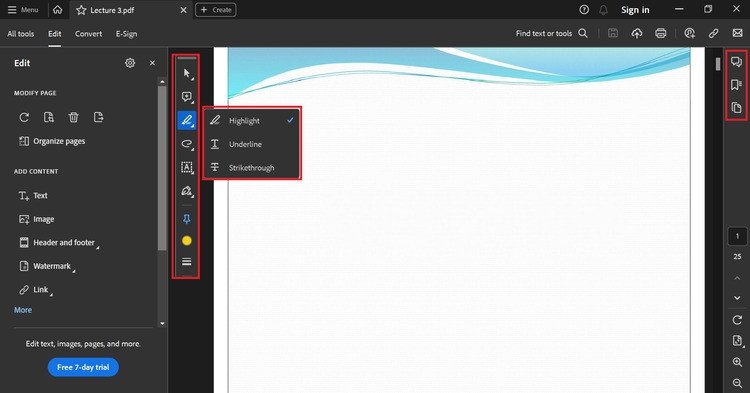 Cach mo file PDF tren may tinh bang Adobe Acrobat Reader