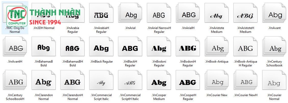 Lỗi phông chữ tiếng Việt trên Windows 10