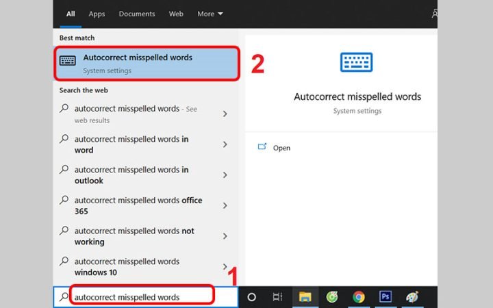 Cách sửa tiếng Việt trên máy tính - Tắt Autocorrect