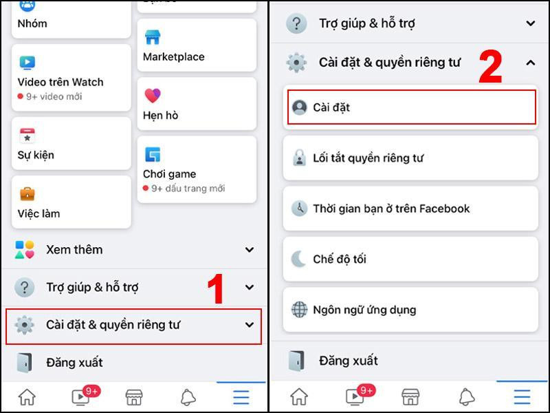 cách tắt âm thanh facebook