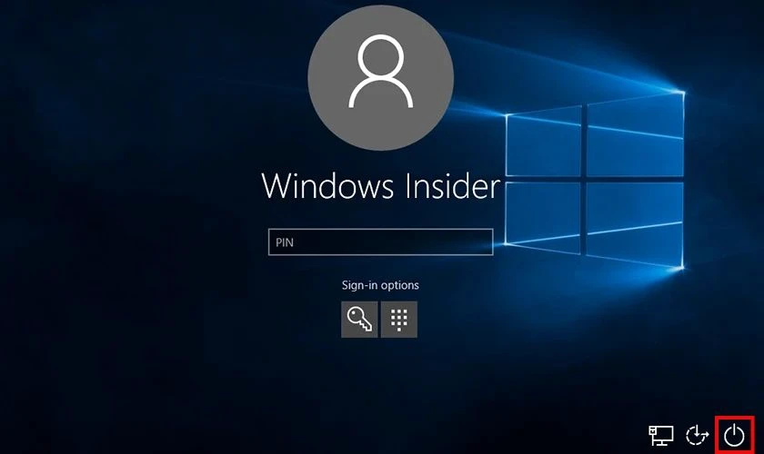 Tắt màn hình máy tính bằng Lock Screen