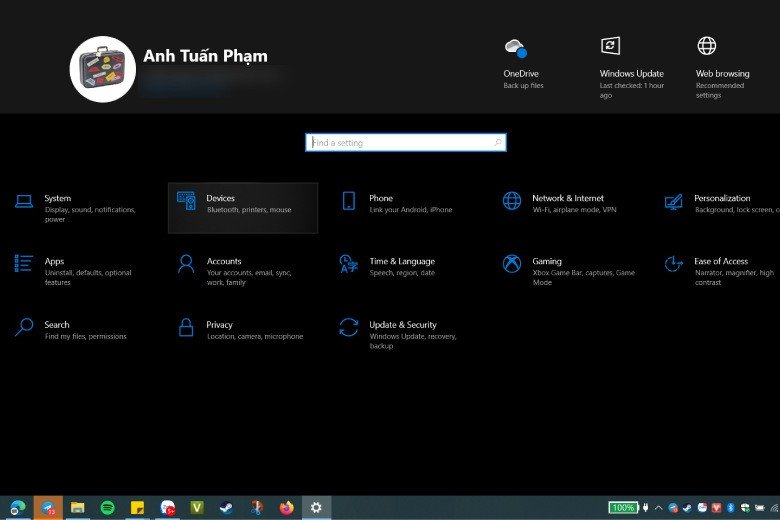 Cài đặt Bluetooth trên Windows