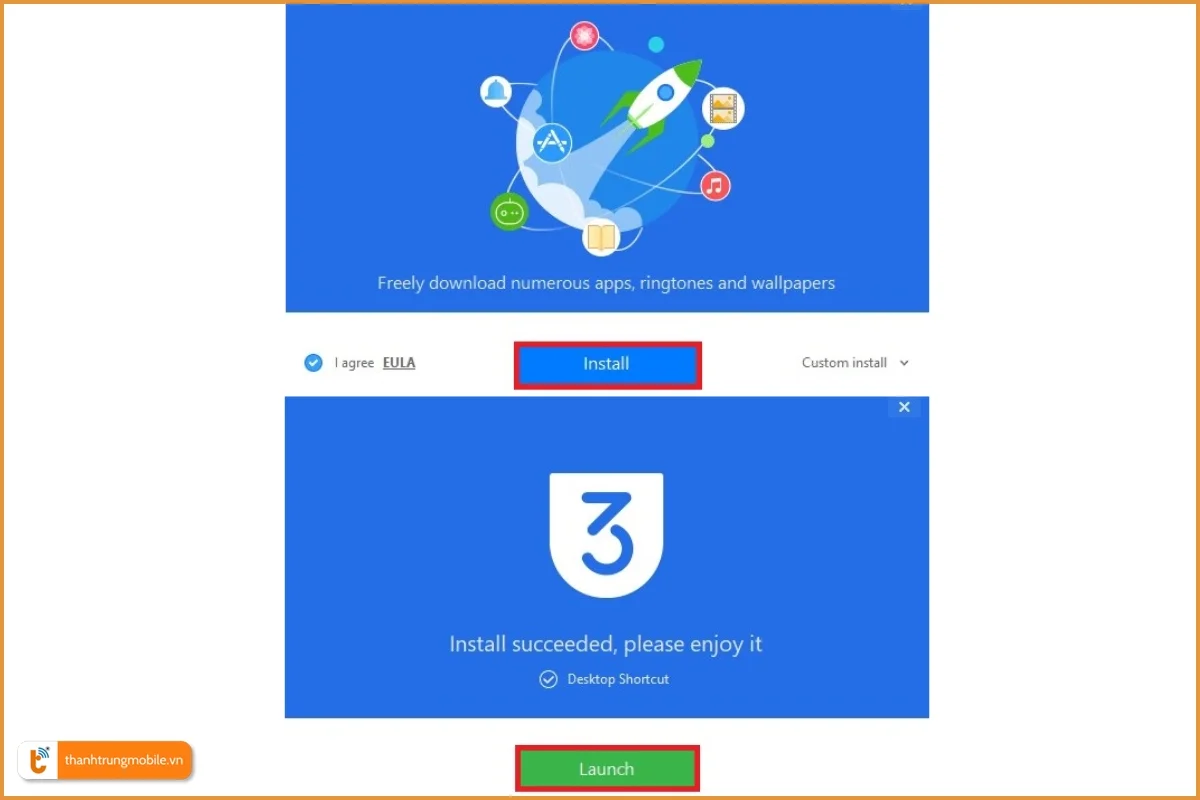 Cài đặt phần mềm 3uTools để copy ảnh từ iPhone sang máy tính