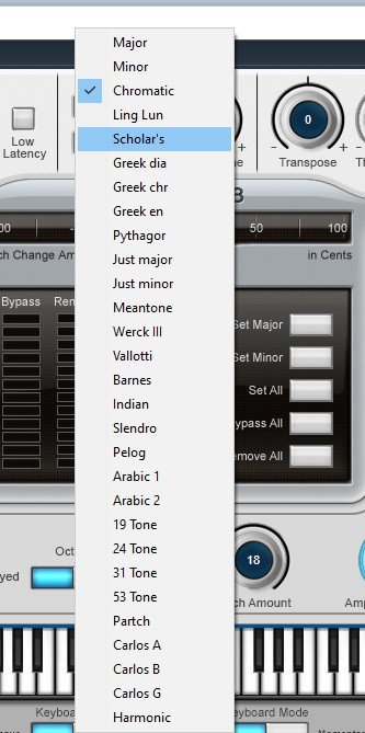 Cài đặt Scale để chỉnh cao độ trong Auto-Tune