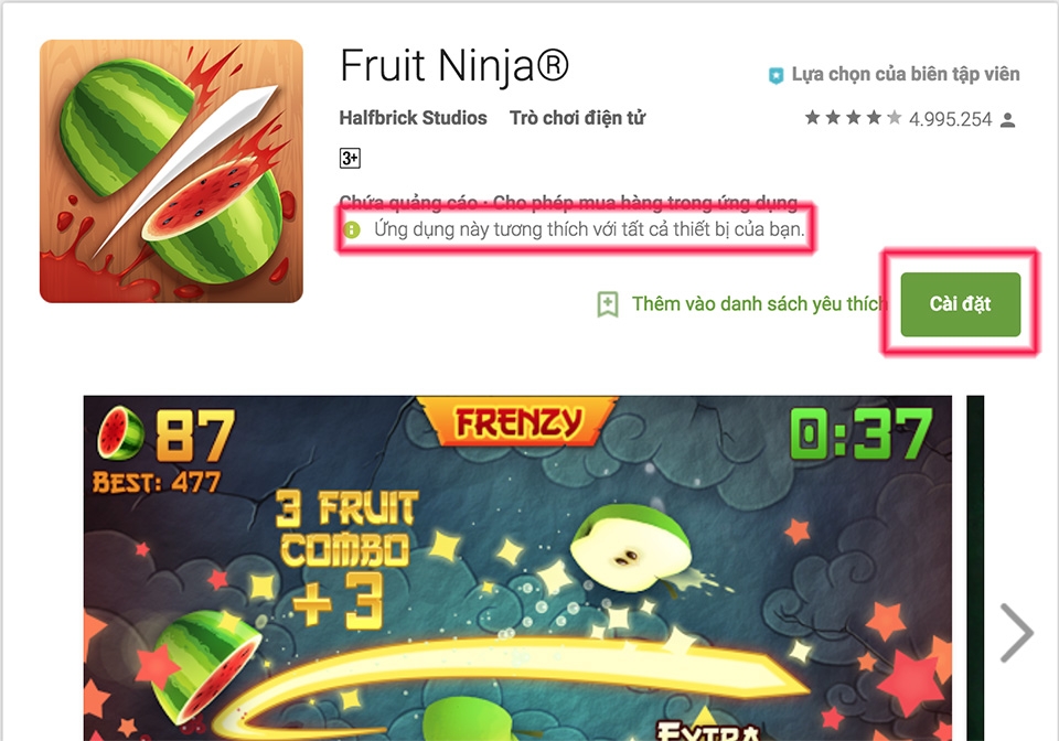 Cài đặt ứng dụng Android 03