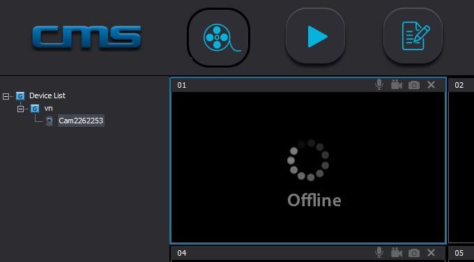 Khắc phục camera Yoosee báo offline mạng bận khi không xem được trên máy tính