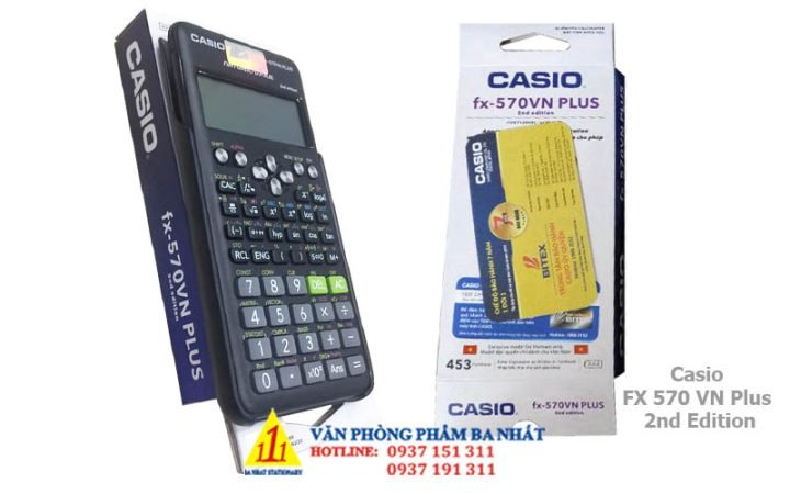 Máy tính mới nhất hiện nay Casio fx 570VN Plus 2nd Edition