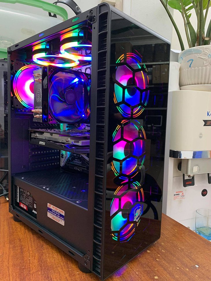 Cấu hình máy tính AMD Ryzen với RAM DDR5 lý tưởng cho các tác vụ đồ họa chuyên sâu