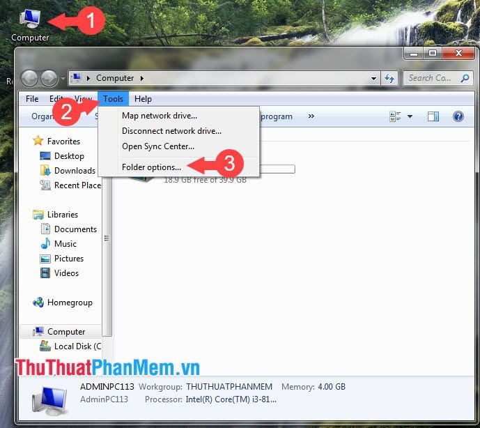 Khắc phục máy tính nhận USB nhưng không hiển thị dữ liệu