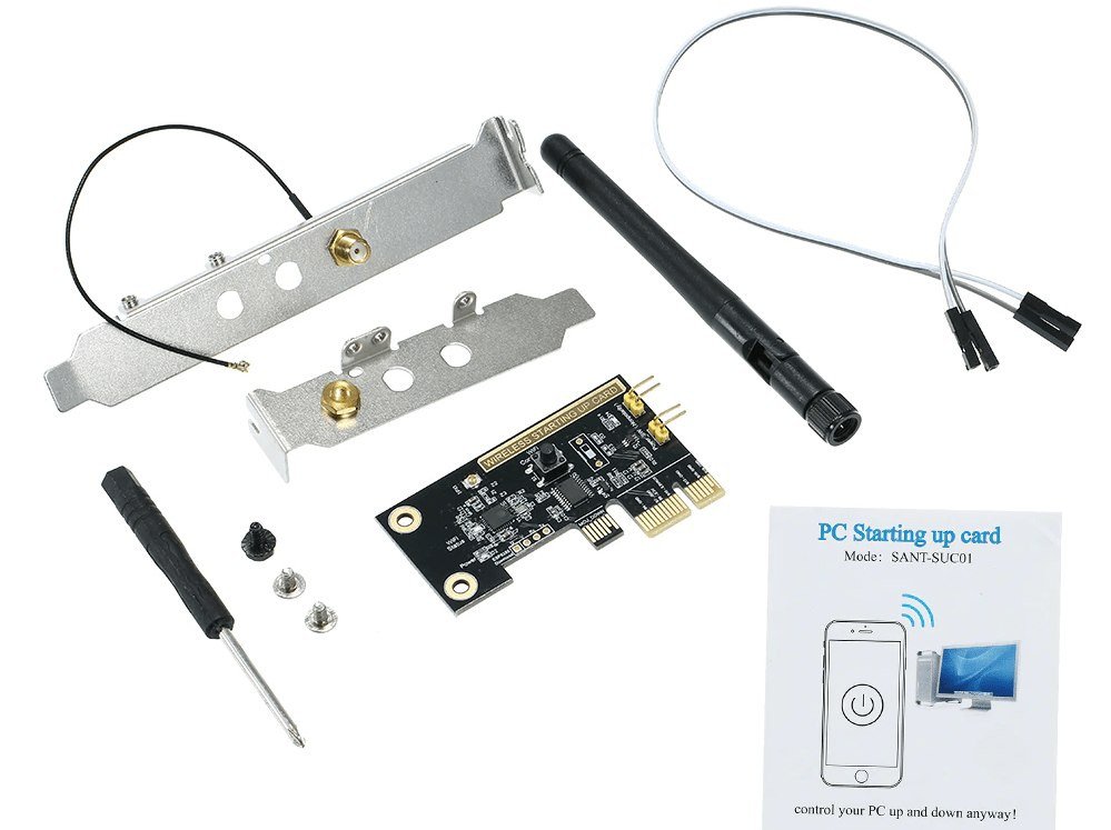 Chức năng hẹn giờ thông minh của Card PCI WiFi cho việc tắt mở máy tính từ xa
