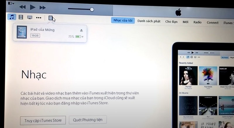 Chọn ứng dụng FileManager trong iTunes để quản lý và chuyển file từ iPad
