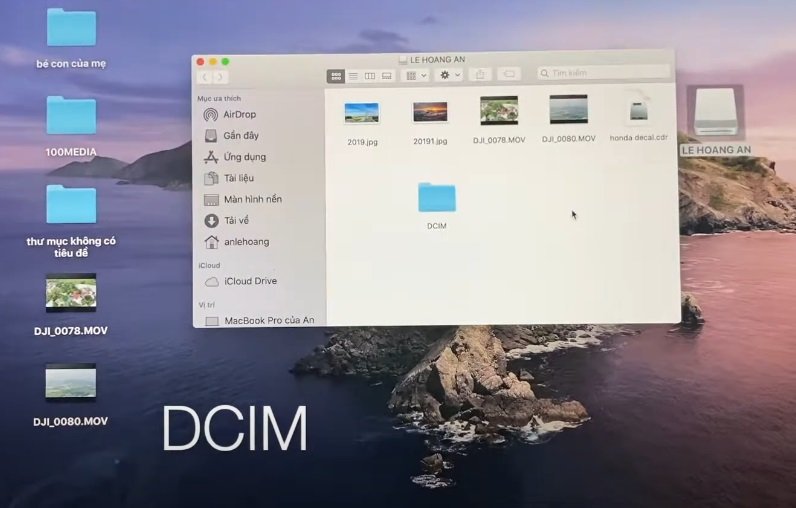 Truy cập thư mục DCIM của iPad trên máy tính để chuyển ảnh và video