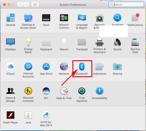 Danh sách các thiết bị Bluetooth khả dụng để kết nối iPad với Macbook