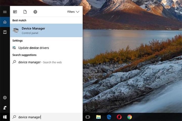 Máy tính không nhận điện thoại qua cổng USB: Mở Device Manager