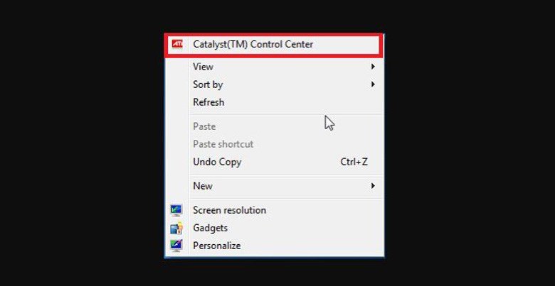 Chỉnh màn hình máy tính bàn qua card đồ họa rời